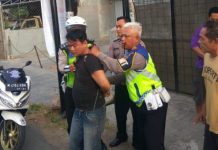 Sat Lantas Polresta Bandarlampung Tangkap Jambret