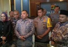 Anggota DPR RI komisi III Kunjungi Polda Lampung
