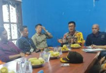 AKBP. Hadi Saepul Rahman, S.IK, Kunjungi Sekretariat PWI TUBABA