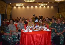 Danrem 043 Gatam Hadiri Refleksi Capaian Hasil Pembangunan Prov. Lampung Tahun 2019
