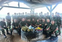 Kolonel Marinir Ahmad Fajar Tasyakuran dan Ramah Tamah Bersama Prajurit Kaveleri