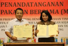 Gubernur dan Kepala Daerah Kab/Kota se-Lampung Tandatangani MoU dengan Kejaksaan