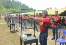 Batalyon Infanteri 7 Marinir Menggelar Lomba Menembak Terbuka Piala Danyonif 7 Marinir
