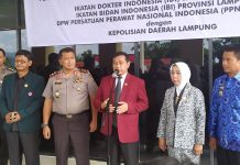 Polda Lampung Sinergitas Bersama Tangani Virus Corona di Lampung