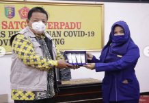 Bantuan Dari Berbagai Pihak Untuk Pencegahan Penularan Covid-19 di Provinsi Lampung Terus Berdatangan