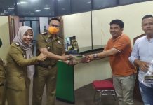 Wagub dan Kadiskominfotik Lampung Tinjau Media Center