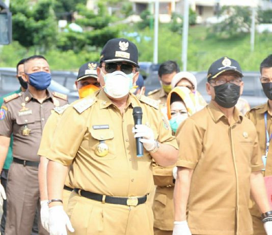 Gubernur Lampung Bersama Ketua DPRD Lampung Tinjau Pelabuhan Bakauheni dan Panjang