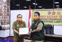 Provinsi Lampung Menerima Bantuan Berupa 1000 Paket Sembako dari Dinas Kelautan dan Perikanan Provinsi Lampung