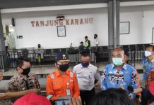 Pemprov Lampung dan Divre IV Stasiun Tanjung Karang Lakukan Simulasi Penanganan Covid-19