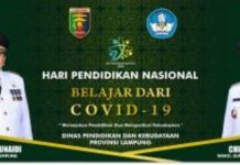 Gubernur Lampung Ir. H. Arinal Djunaidi Mengajak Semua insan Pendidikan Untuk Tetap Belajar di Rumah