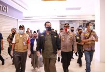 Arinal Djunaidi Tinjau Penerapan Protokol Kesehatan Di Mall dan Pusat Perbelanjaan