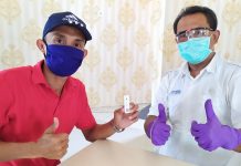 Dinas Kesehatan Provinsi Lampung Adakan Rapid Tes Kepada Wartawan