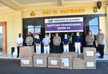 Polda Lampung Terima Bantuan 500 APD dan 2000 Obat dari Yayasan Budha Tzu Chi Indonesia