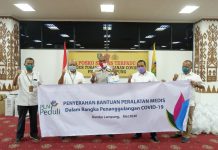 PT. PLN Berikan Bantuan Alat Pelindung Diri (APD)