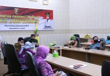 Pemprov Lampung Rapat Dengan Kemendagri Bahas Pembentukan Satgas Monitoring Ketahanan Pangan Daerah