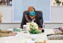 Posko Gugus Tugas Covid-19 Menyebutkan Dinas Kesehatan Provinsi Lampung Upaya Berikan Bantuan