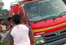 Damkar Tulang Bawang Barat di Usir Warga