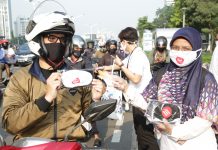 KPK Berikan Masker Antivirus Korupsi Kepada Masyarakat