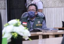 Ketua DPRD Provinsi Lampung Mingrum Gumay Ikuti Rapat Koordinasi Percepatan Penanganan Covid-19 Bersama Kepala Gugus Tugas Nasional
