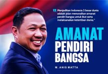 Anis Matta: Jangan Sia-siakan Amanat Pendiri Bangsa