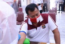 Pejabat Utama Polda Lampung Lakukan Pemeriksaan kesehatan Secara Berkala
