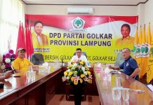 DPD 1 Partai Golkar Provinsi Lampung Kurban 35 Ekor Sapi
