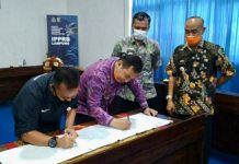 Dinas Kelautan dan Perikanan Provinsi Lampung dan BPJamsostek Tandatangani MoU Asuransi Nelayan Berjaya