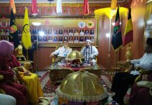 Calon walikota Bandarlampung Hj. Firmansyah Kunjungi Kediaman Dang Ike Edwin