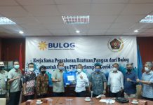 Bulog Gandeng PWI Peduli Salurkan Bantuan Pangan Dampak Covid-19