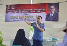 Deni Ribowo Sosperda di Kampung Bumi Ratu