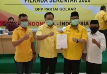 Tony – Antoni Resmi Terima Form B1.KWK Dari Partai GOLKAR