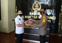 Personil Polres Tulang Bawang Barat Terima Kunjungan Team STIK/PTIK