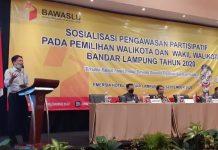 Bawaslu Kota Bandarlampung Sosialisasikan Pengawasan Partisipatif Pilkada 2020