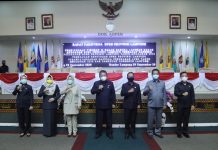 Gubernur Arinal dan Ketua DPRD Tandatangani Raperda Perubahan APBD Tahun Anggaran 2020