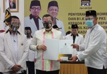 Lanjutkan, Dendi-Marzuki Resmi Terima Rekom B.1 KWK dari PKS