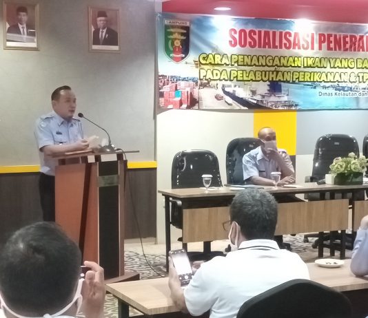 DKP Provinsi Lampung Sosialisasikan Cara Penanganan Ikan yang Baik Menuju Program Nelayan Berjaya
