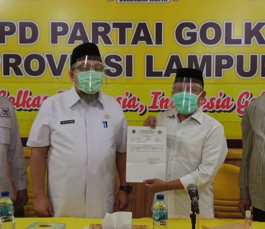 Alhamdulillah, Antoni Imam Bakal Calon Wakil Bupati Lampung selatan di Nyatakan Negativ Covid19
