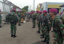 Komandan Brigif 4 Mar/bs Kirim 600 Pasukan Amankan Ibukota