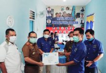 Pjs Bupati Lampung Selatan Drs. Sulfakar Audensi Bersama PWI