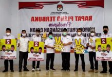 Paslon Bupati Lampung Selatan Toni – Antoni Peroleh No Urut 2