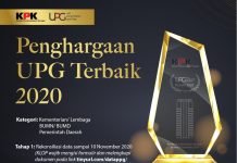 KPK Gelar Lomba UPG Terbaik Tahun 2020