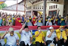 Tony-Antoni Kampanyekan Visi-Misi Lampung Selatan Berjaya di Kecamatan Kalianda
