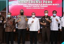 Mentri ATR/BPN apresiasi kinerja Polda Sumut dan Kejatisu