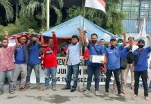 FSPMI Sumut Minta Disnaker Tegas Kepada Pengusaha PT Juishin Indonesia