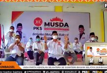 120 Pimpinan PKS Kabupaten/Kota se Lampung Dilantik