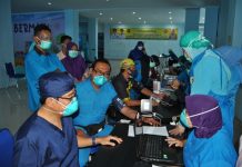 RSUDAM Provinsi Lampung Mulai Layani Penyuntikan Vaksinasi Covid-19