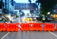 Jalan Masuk Kota Bandarlampung di Tutup