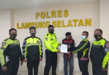 Ditlantas Polda Lampung Gagalkan Pencurian Kendaraan Roda Dua