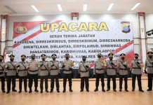 Kapolda Sumut pimpin sertijab 11 pejabat utama Polda Sumut