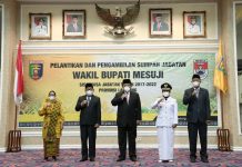 Gubernur Arinal Lantik Haryati Chandralela sebagai Wakil Bupati Mesuji